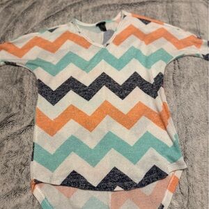 Chevron Patterned top